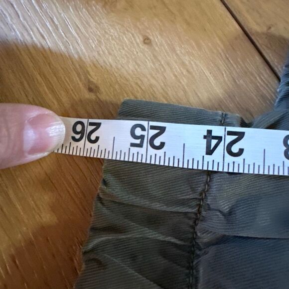 Anthropologie green cargo joggers 26 - Picture 10 of 10